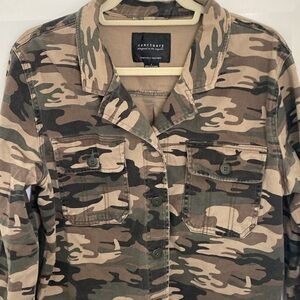 Sanctuary Camouflage Utility Jacket - Size Large